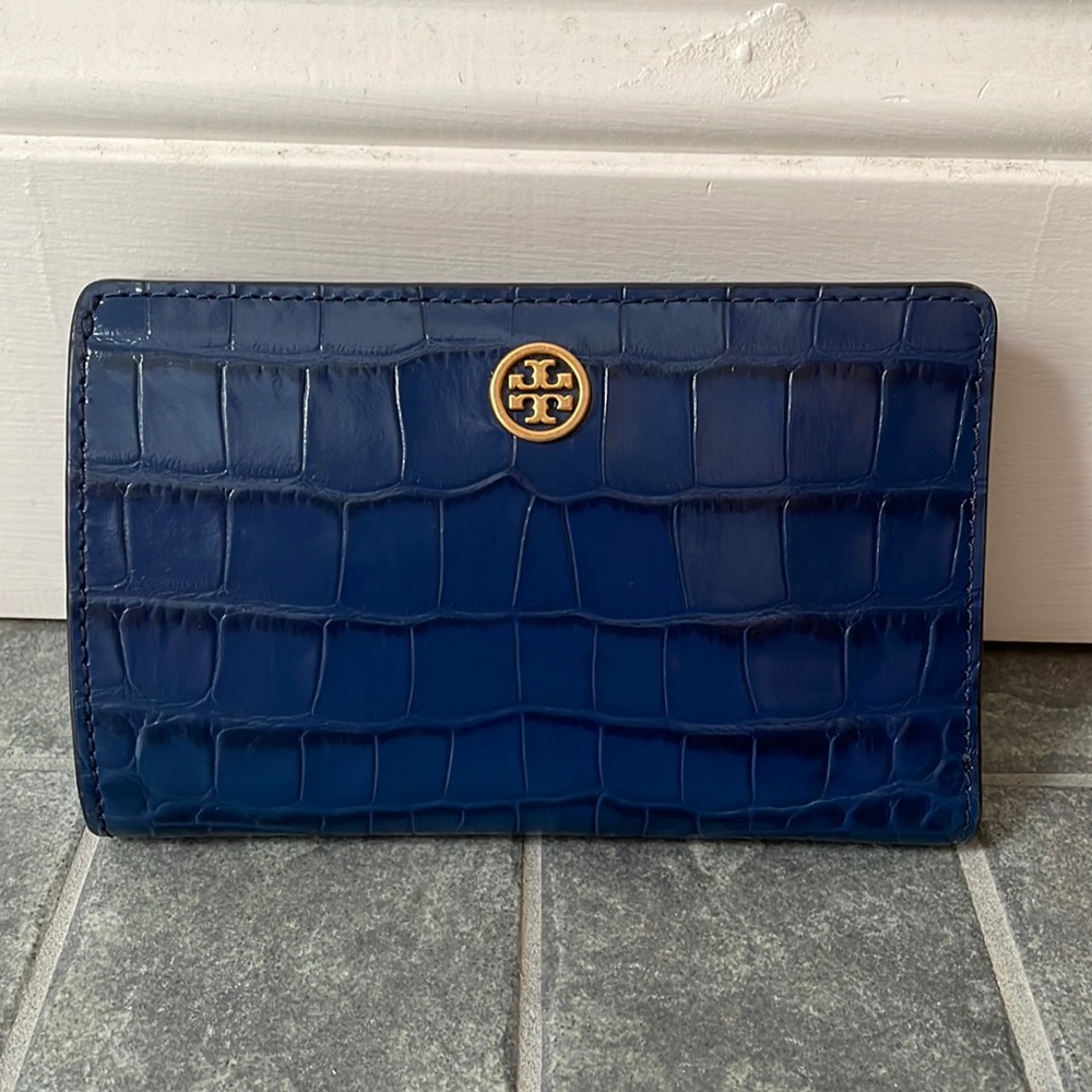 Croc tory Burch Wallet
